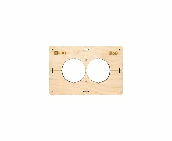 795900 - EKF комплект шаблонов для подрозетников d68 мм Expert sh-d68-k (6)