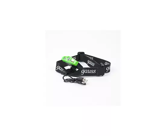 801345 - Gauss Фонарь налобный 5W(180lm) акк. Li-ion 500mAh GF406 (2)