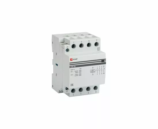 458882 - EKF Контактор модульный КМ 50А 3NО+NC (3 мод.)  km-3-50-31 (2)