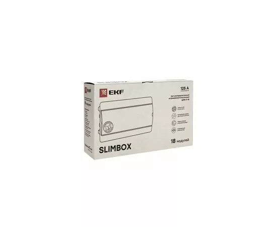 807647 - EKF щит распред. пластик ЩРВ-П-18 SlimBox встраиваемый белый IP41 PROxima sb-v-18w (3)