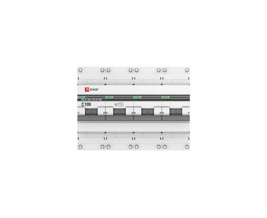 577397 - EKF Автоматический выключатель ВА47-100, 4P 100А (C) 10кА EKF PROxima (4)