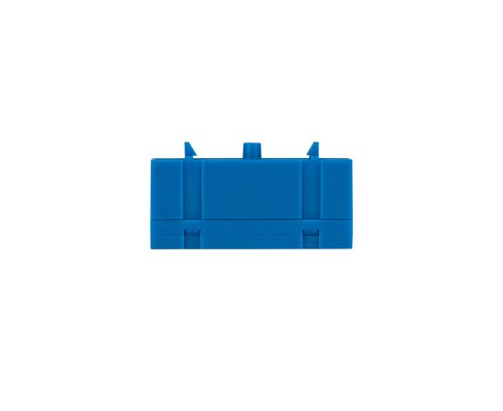 676502 - EKF Шина N Ноль (нул.) N 6х9мм 8 отверстий латунь синий изолированный корпус на DIN-рейку PROxima (5)