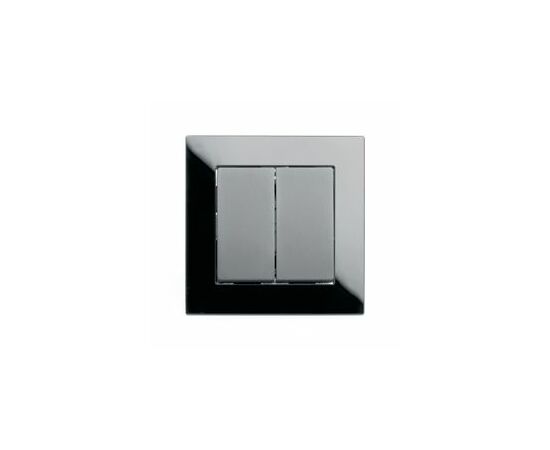 814339 - STEKKER Катрин выкл. СУ 2 кл. 10A черный, рамка стекло GLS10-7004-05 39506 (2)