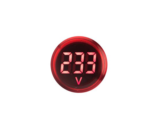 653463 - EKF PROxima индикатор значения напряжения d22 винт. красный IP54 ed16-22vd-r (3)