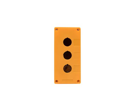 458910 - EKF Корпус КП103 пластиковый 3 кнопки желтый cpb-103-o (4)