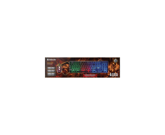 815702 - Игровой набор Aura MKP-117 RU,Light,мышь+клавиатура+ковер, 52117 (3)