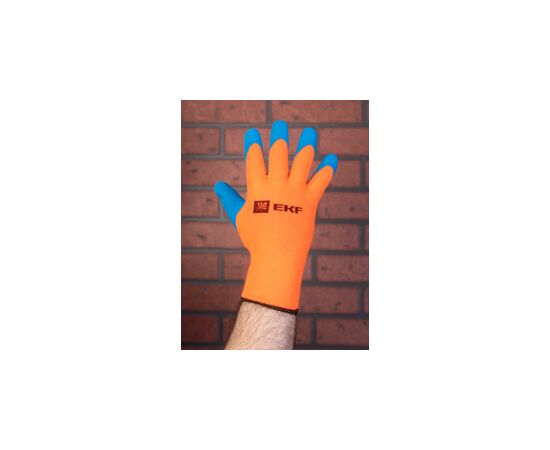 819260 - Перчатки рабочие ПРОФИ ЗИМА с рельефным латексным покрытием утепленные (10кл, 10 р) EKF Professional (9)