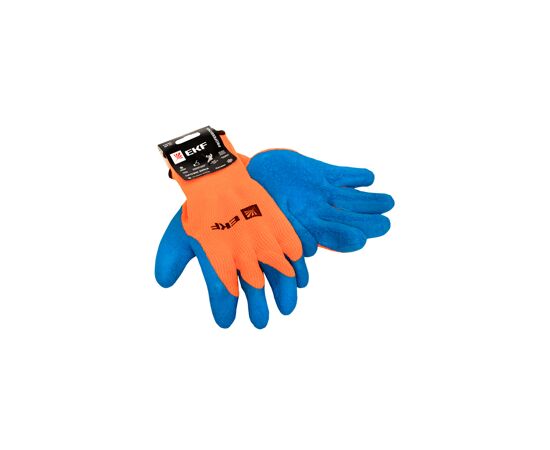 819260 - Перчатки рабочие ПРОФИ ЗИМА с рельефным латексным покрытием утепленные (10кл, 10 р) EKF Professional (5)