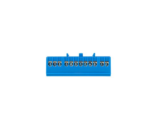 676470 - EKF Шина N Ноль (нул.) N 6х9мм 12 отв. латунь синий изолированный корпус на DIN-рейку PROxima sn0- (3)