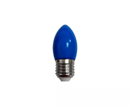 829854 - Ecola свеча E27 2W Синий матов. 82x37 C7TB20ELY (10!) (2)