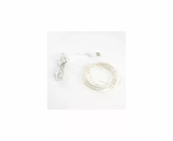 833928 - Feron Гирлянда-нить 100LED 5000К, 10м, IP20 USB, прозрачный шнур, CL576 48187 (6)