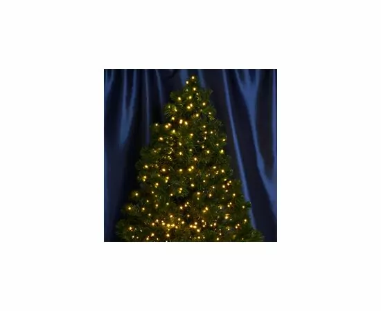 833920 - Feron Гирлянда-нить 1000LED 2700K 20м., 60w 230V зелен.шнур 3м (с контролером)  IP20  CL10 48181 (2)