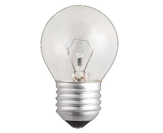 165948 - Лампа накаливания JAZZWAY P45 E27 40W шар прозрачная (1)