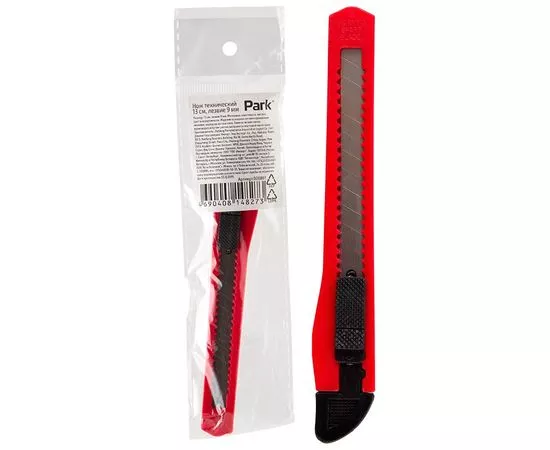 722447 - Park Нож технический 13 см, лезвие 9 мм, 6897 (1)