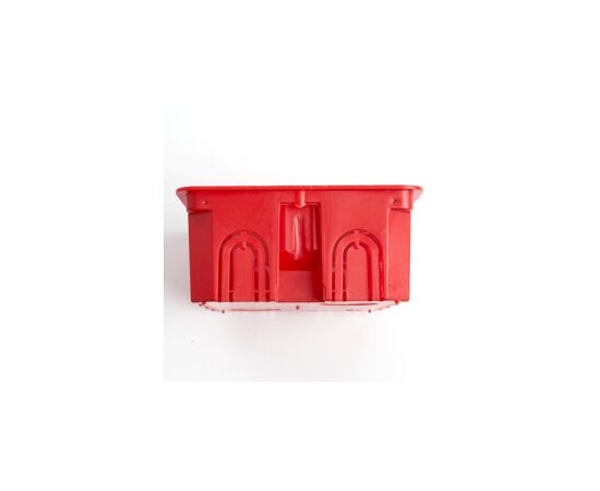 836203 - Stekker Коробка монтажная для сплош. стен с крышкой IP20 красный 120x92x45 EBX30-01-1-20-120 49005 (3)