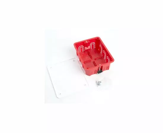 836206 - Stekker Коробка монтажная для полых стен с крышкой IP20 красный 120x92x45 EBX30-02-1-20-120 49008 (9)
