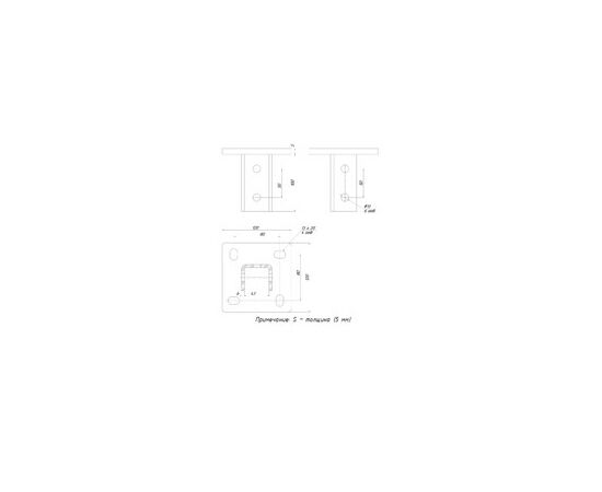 699786 - EKF STRUT-подвес одинарный 120х120мм stpo (3)