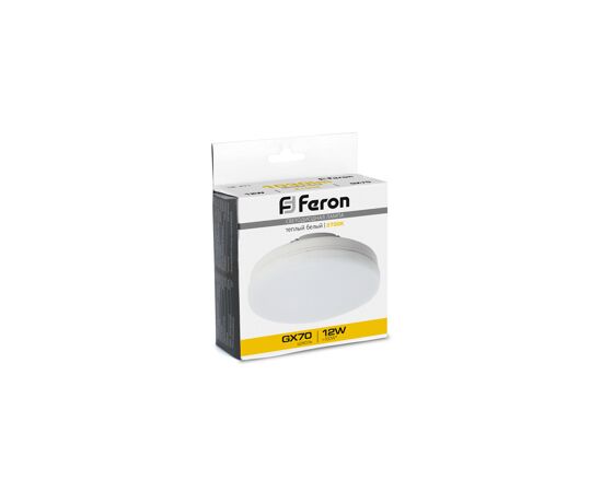 846539 - Feron GX70 12W 1030Lm 2700K 2K 40х110 матовая LB-471 48300 (3)