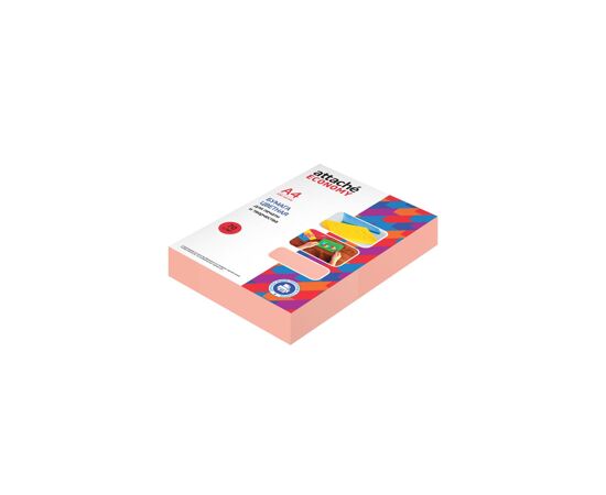 868289 - Бумага цветная Attache Economy (розовый неон), 70г, А4, 500 л Арт.1591459 (3)
