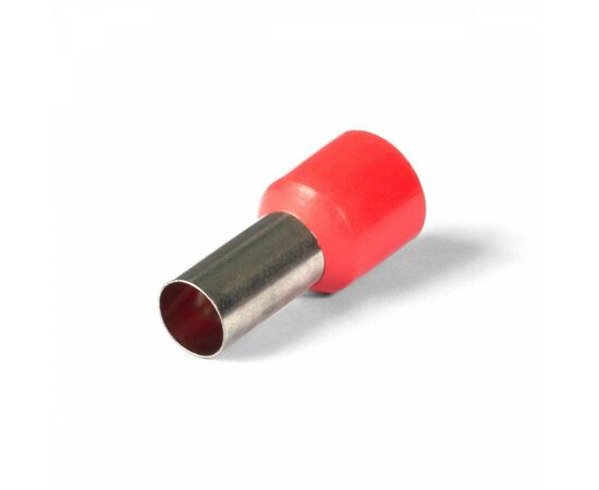 869570 - КВТ наконечник штыревой втулочный изолированный НШВИ 35-16 красный (уп.100шт, цена за шт) 79454 (1)