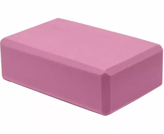 883564 - Блок для йоги BK8 23x15x8см, розовый 20161 FIT (1)