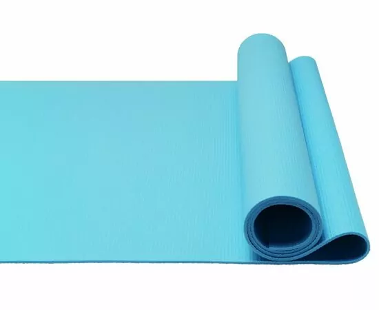 883598 - Коврик для йоги MT20 173x61см, PVC, синий 20020 FIT (1)