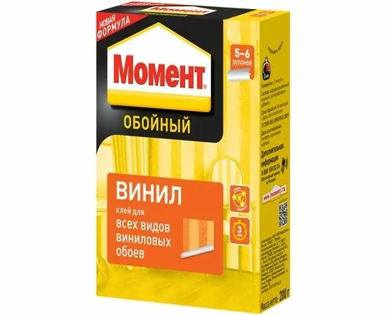 884950 - Клей Момент обойный Винил 200г, к.3000886 (1)