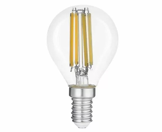 880064 - General филамент Шар E14 20W(1300Lm) 2700K 2K 45x78 (нитевидная) прозр.661515 (1)