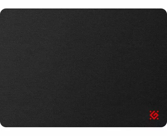 883586 - Игровой коврик Black S 250x350x3мм, ткань+резина 50017 Defender (1)