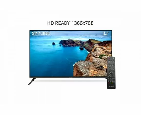 886429 - Телевизор SKYLINE 32YT5901, 32, 1366x768, HD READY, DVB-T/T2/C, HDMI 2, USB 2.0*1 (1)