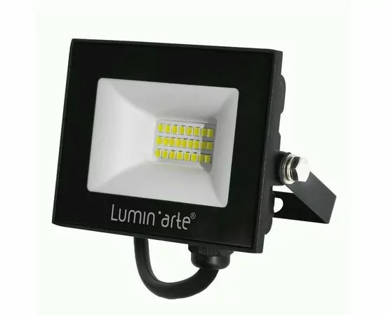 887000 - Luminarte св/д прожектор 20W(1600lm) 5700К 6K IP65 черный 94х65х25 LFL-20W/06 (1)