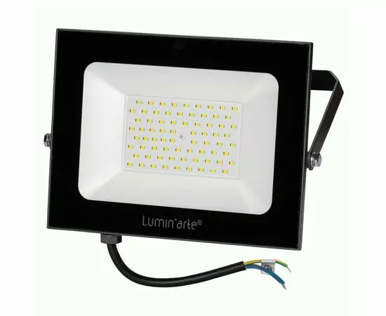 887002 - Luminarte св/д прожектор 100W(8000lm) 5700К 6K IP65 черный 212х171х29 LFL-100W/06 (1)