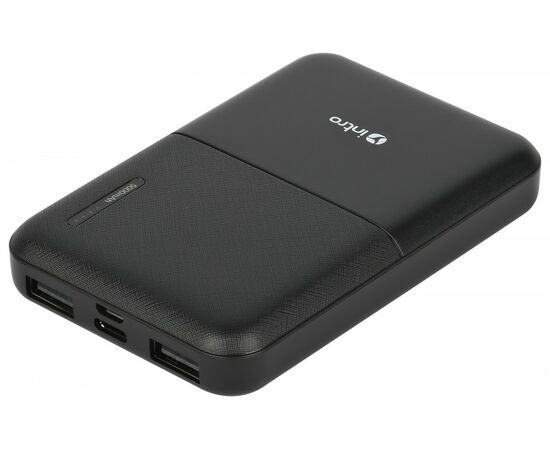 887063 - Intro USB зарядки для мобильных устройств ZX50 Power bank 5000mAh, microUSB, Type-C, черный 55896 (1)