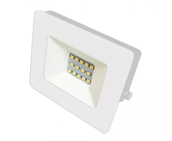 742079 - Ultraflash прожектор св/д LFL-1001 C01 10W(700lm) SMD 6500K 6K белый 100x65x30 230V IP65 (1)