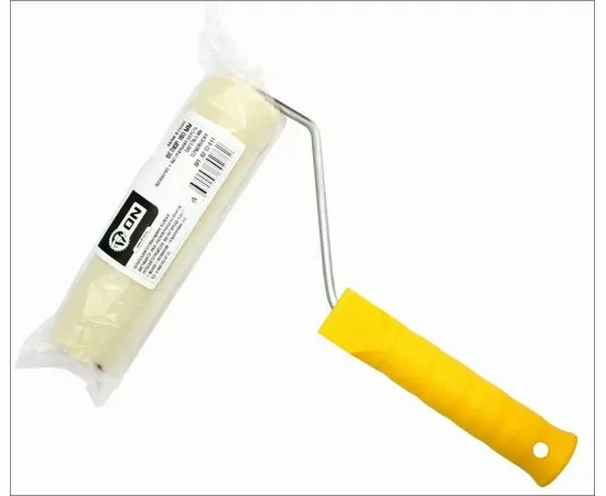 840213 - 3-ON Валик в сборе ВЕЛЮР (полиакрил + нат.шерсть, ворс 5мм) 240х40мм, бюгель 6мм, 02-02-012 (1)