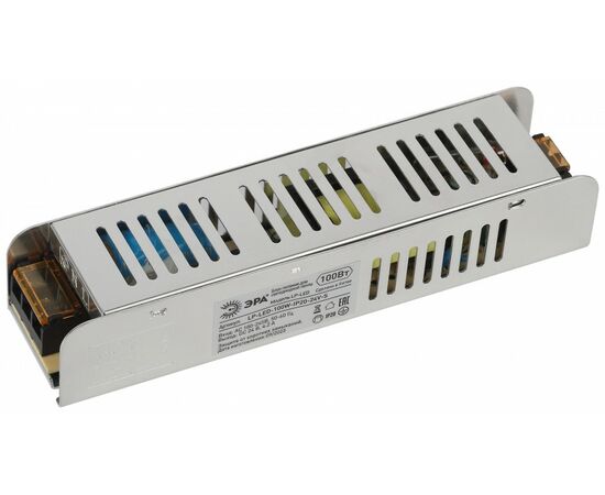 889325 - ЭРА драйвер (блок питания) для св/д лент LP-LED 24V 100W IP20 188х46х35 slim 61130 (1)