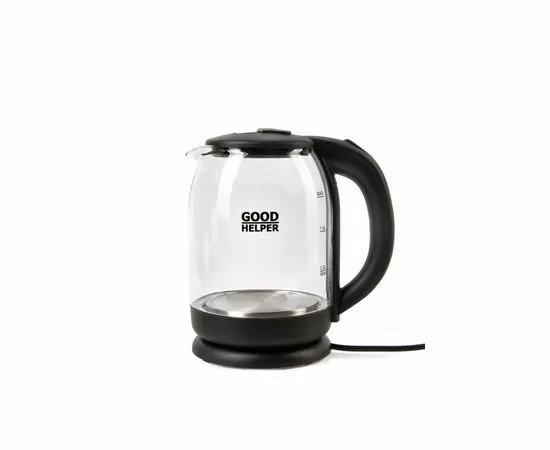890747 - Чайник электр. GOODHELPER KG-18B10 (диск, 1,8л) 1,5кВт, стекло, подсветка (1)
