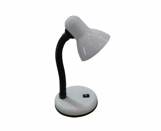 885143 - Ecola св-к настольный под лампу GX53 с вилкой и выключателем Белый APD53WEAY (1)