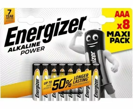 893359 - Элемент питания Energizer Alkaline Power LR03/286 BL8 (1)