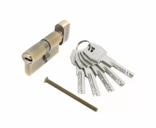 893444 - Цилиндровый механизм Стандарт MAX 60 (30х30В) AB 5кл перф.ключ/верт  (80,10) (1)