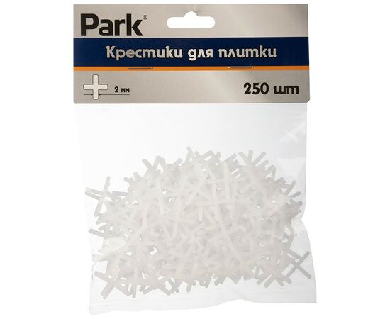896064 - Park Крестики для плитки 250шт, 2мм (кратность 48!!!) 106543 (1)
