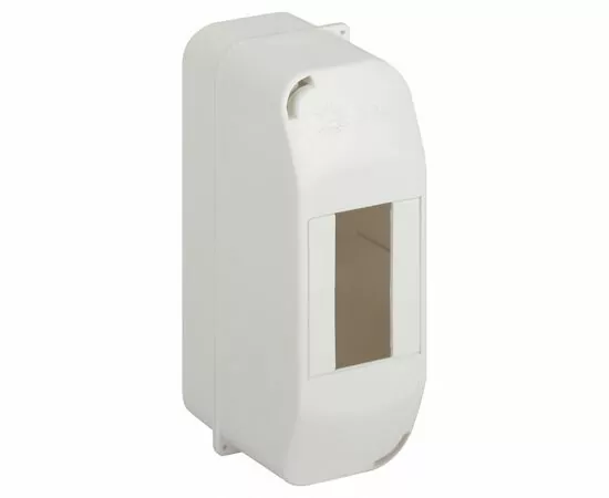 897417 - ЭРА SIMPLE бокс (корпус) пластик КМПн 1/2 мод. без крышки, наружный (43х125х63), опломбировка (1)
