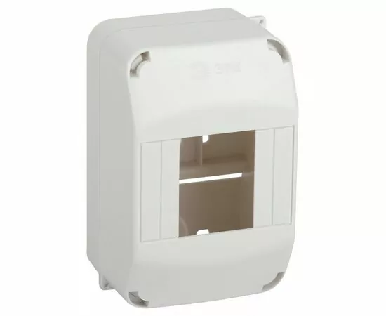 897418 - ЭРА SIMPLE бокс (корпус) пластик КМПн 1/4 мод. без крышки, наружный (80х125х65), опломбировка (1)