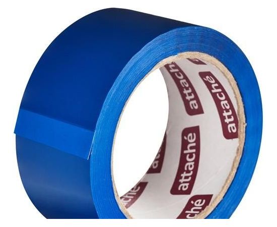 198030 - Клейкая лента упаковочная Attache 48мм х 66м 45мкм синий 146160 (1)