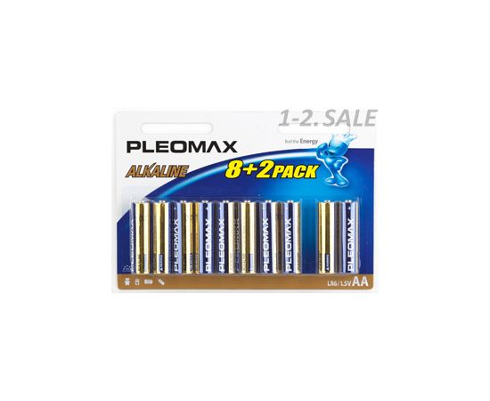 387229 - Элемент питания Pleomax LR6/316 BL8+2 (1)