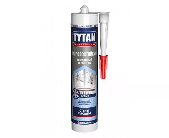 743314 - Tytan (Титан) Professional герметик акриловый морозостойкий белый 280мл, арт.74430 (1)