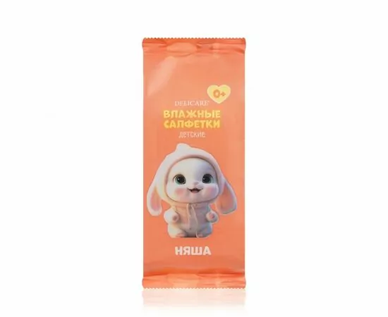 899063 - Влажные салфетки ДЕТСКИЕ Няша 8шт DELICARE MINI 3143936 (6!) (1)