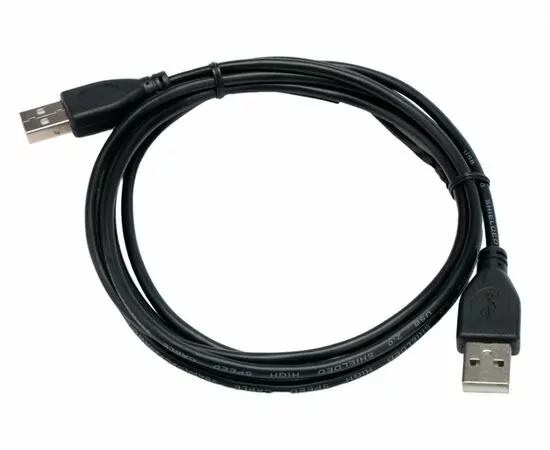 903365 - Кабель USB(A)шт - USB(A)шт. 2.0 Cablexpert AM/AM, 1.8м, экран, медь, черный, пакет (1)