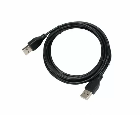 903366 - Кабель USB(A)шт - USB(A)шт. 2.0 Cablexpert AM/AM, 3м, экран, медь, черный, пакет (1)