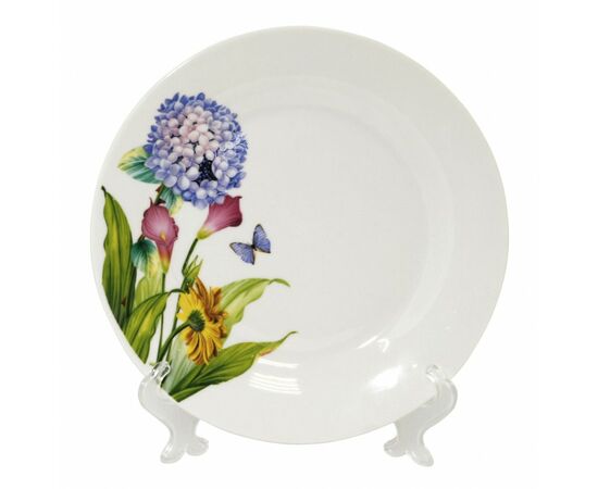 903594 - Тарелка десертная Гортензия 19см фарфор (кратность 12шт!!!) МФК MFK20230 (1)